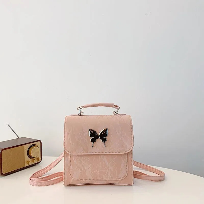 Butterfly Casual Small Square Bag