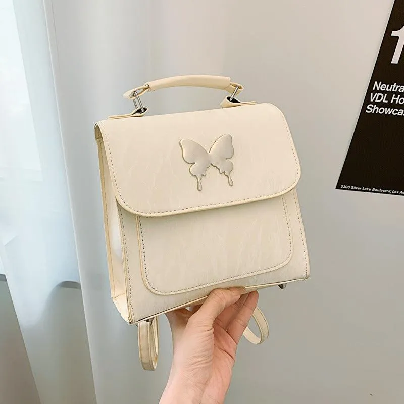 Butterfly Casual Small Square Bag