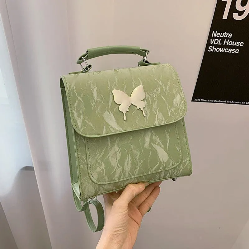 Butterfly Casual Small Square Bag