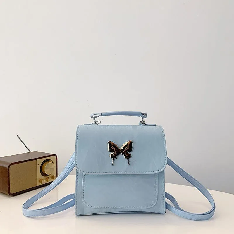 Butterfly Casual Small Square Bag