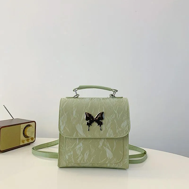 Butterfly Casual Small Square Bag