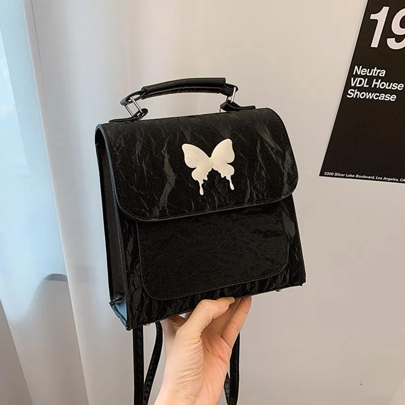 Butterfly Casual Small Square Bag