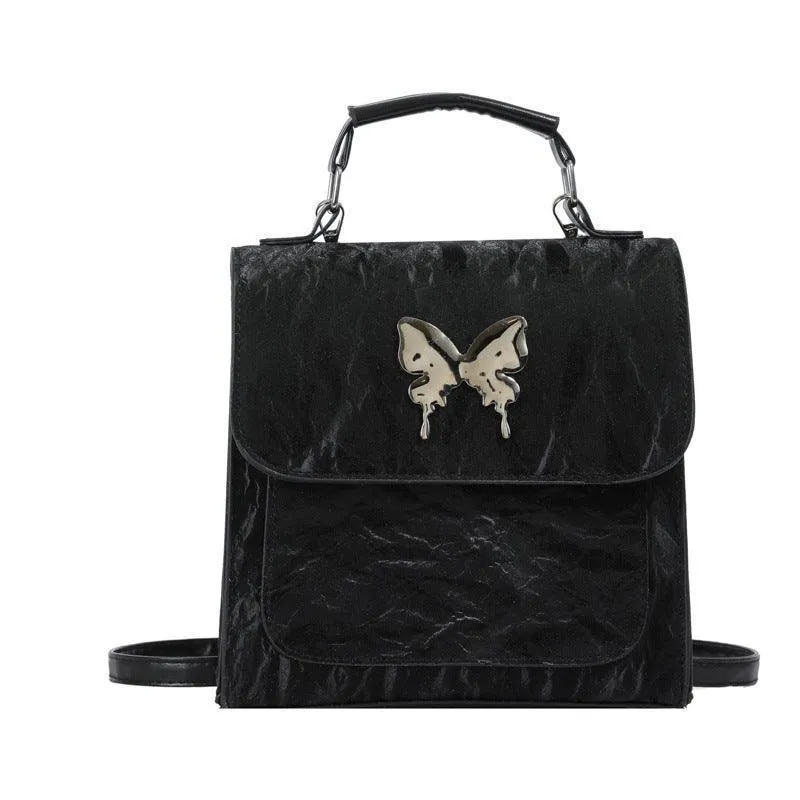 Butterfly Casual Small Square Bag