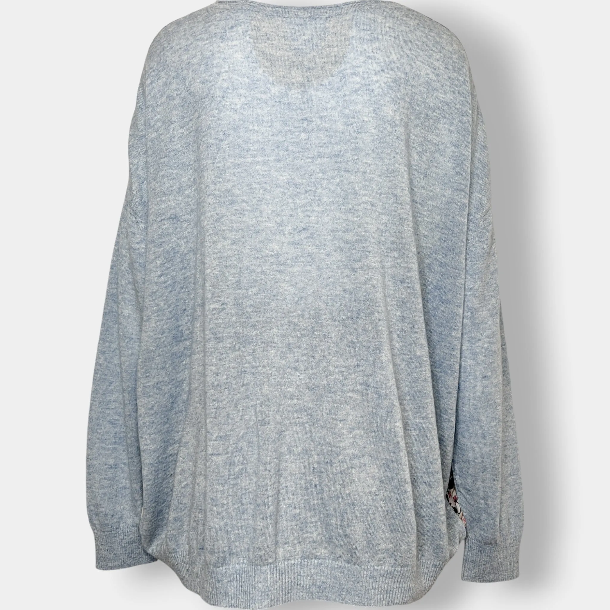 Camilla 'Lover's Retreat' Loose Fit Silk & Knit Jumper Large ~ AU14 [NEW]