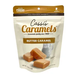 Cassi's Butter Caramel 4 oz Resealable Bags