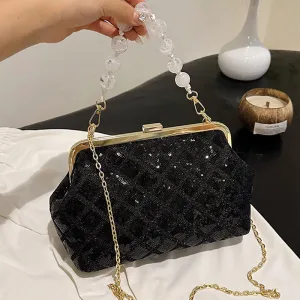 Casual Bags(6 Exclusive offerings Colors) Patchwork Chains Sequins 7月24日 support Daily