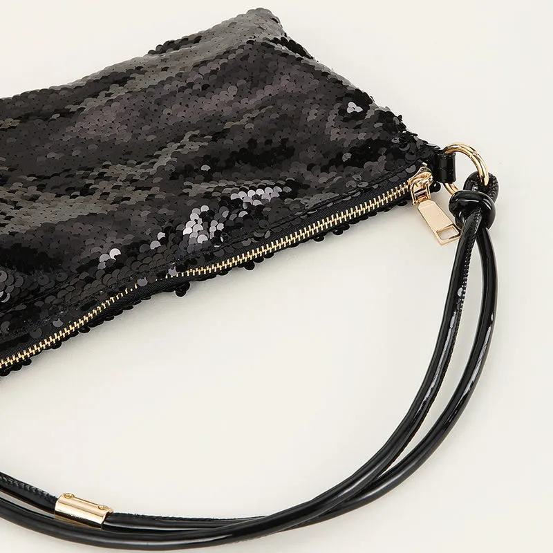 Casual Solid Sequins All-inclusive selection Patchwork Bags Risk-free returns