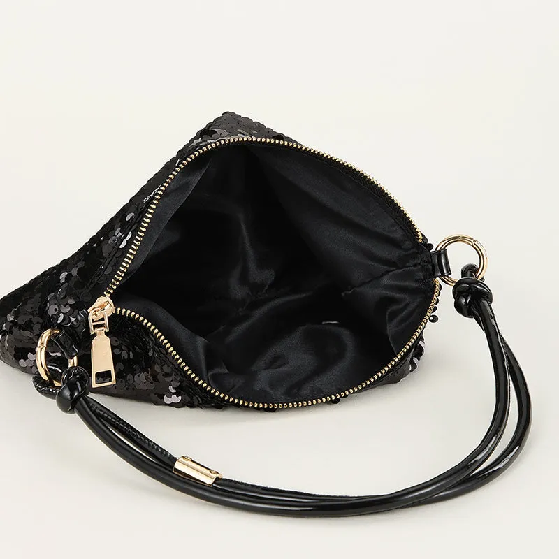 Casual Solid Sequins All-inclusive selection Patchwork Bags Risk-free returns