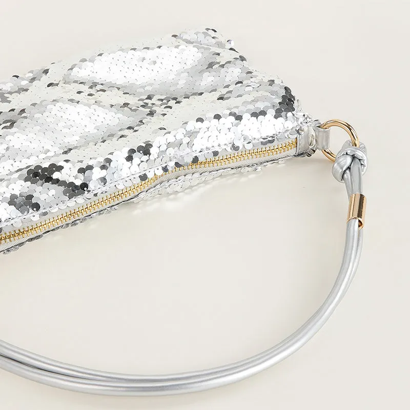 Casual Solid Sequins All-inclusive selection Patchwork Bags Risk-free returns