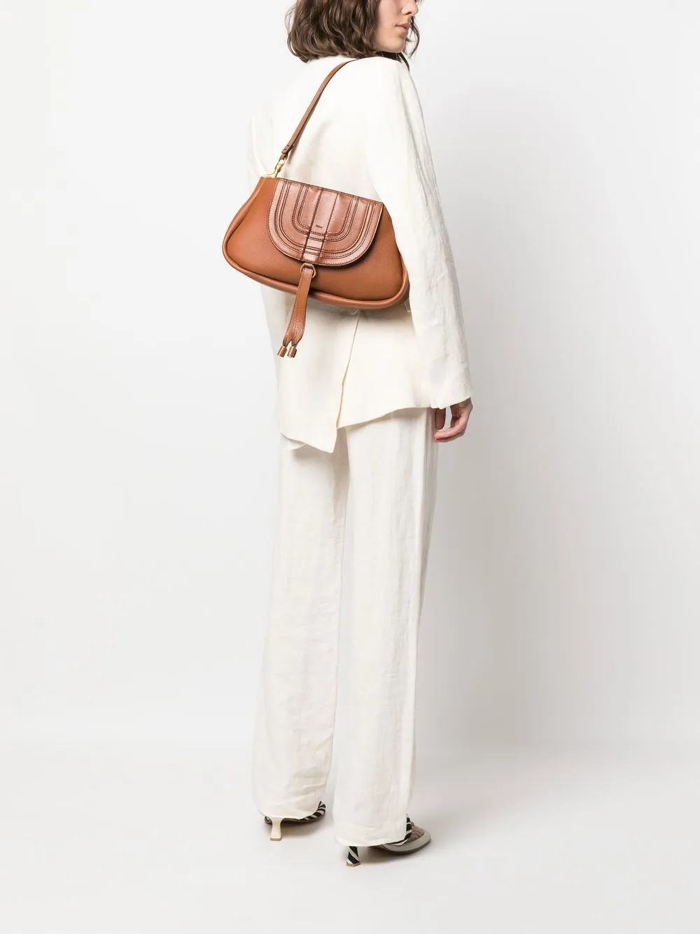 Chloè Marcie Leather Shoulder Bag