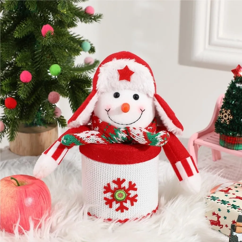 Christmas Tote Bag Christmas packaging box Christmas doll decoration candy box ritual cartoon gift box Bolsas de Regalo de Navidad(Deer)