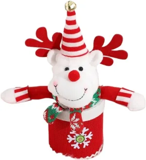 Christmas Tote Bag Christmas packaging box Christmas doll decoration candy box ritual cartoon gift box Bolsas de Regalo de Navidad(Deer)
