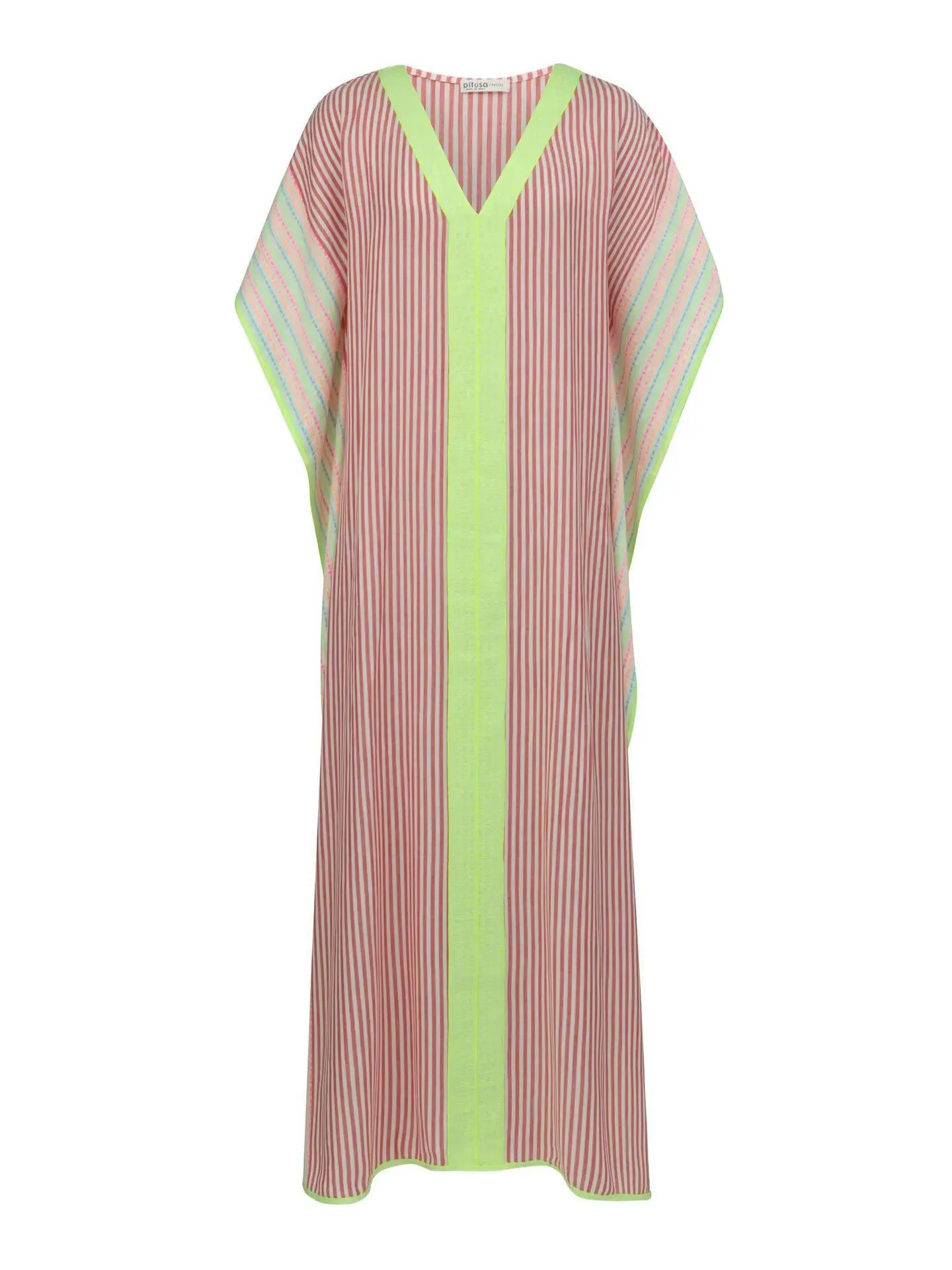 Contrast Striped Thobe
