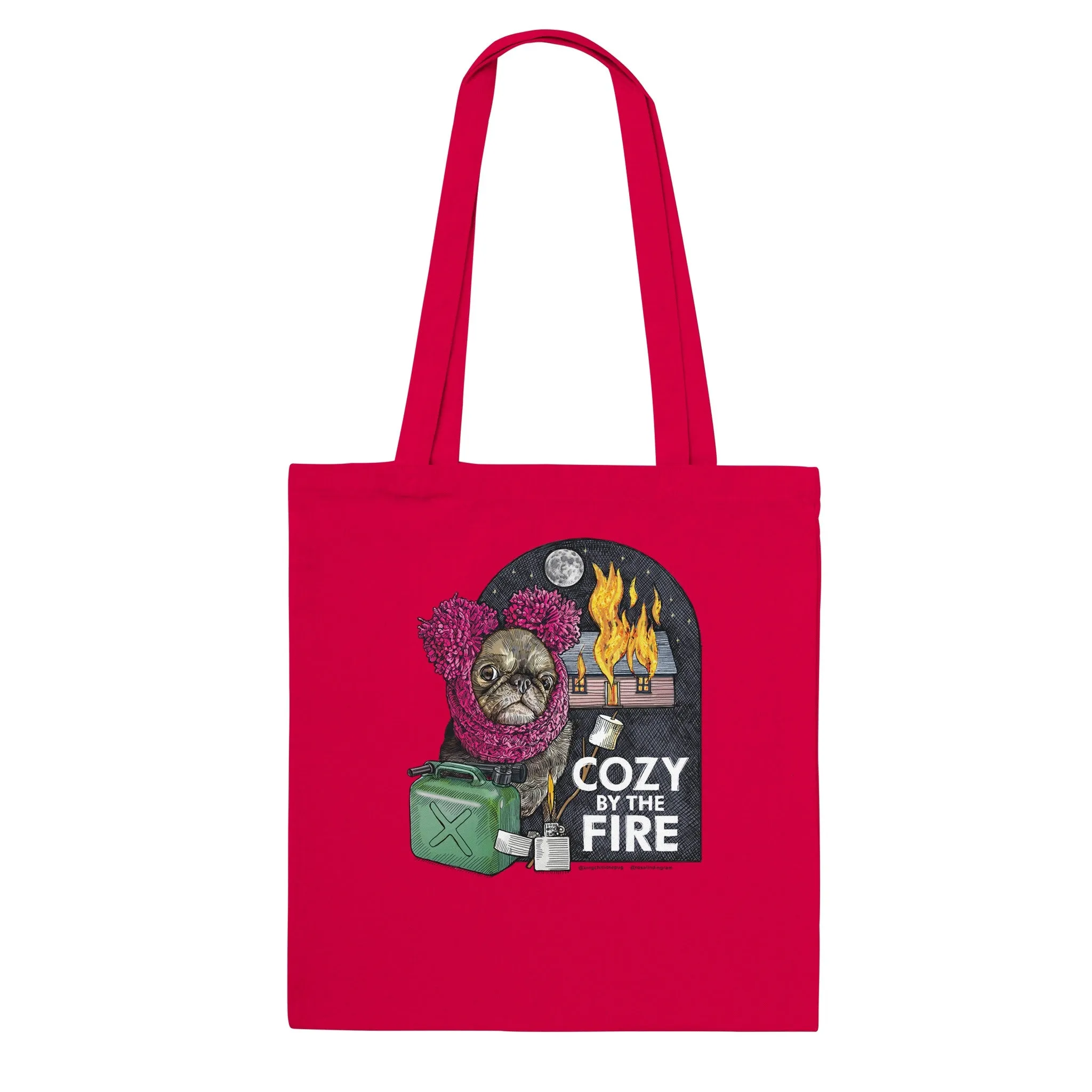 Cozy Chilli by Ros Ingram Classic Tote Bag
