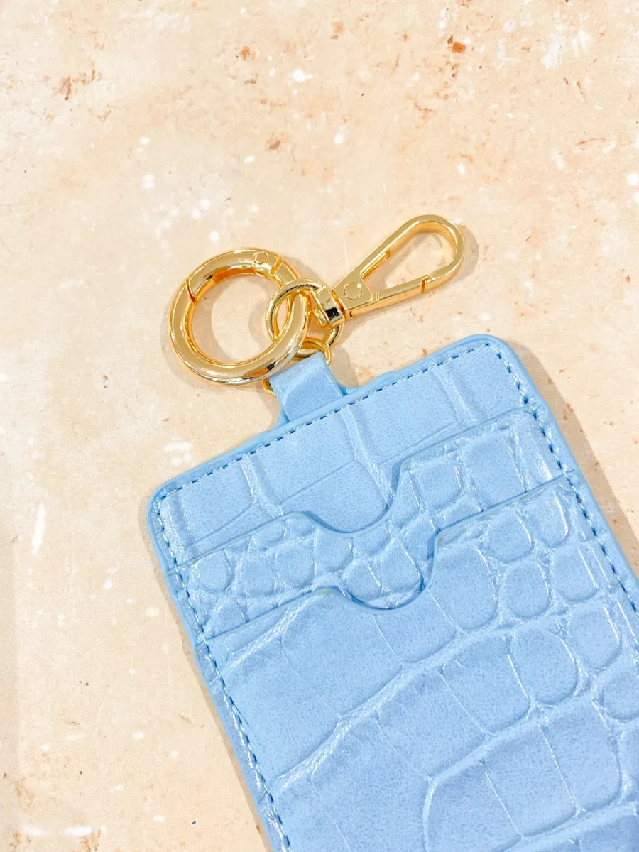 Croc Keyring Card Holder
