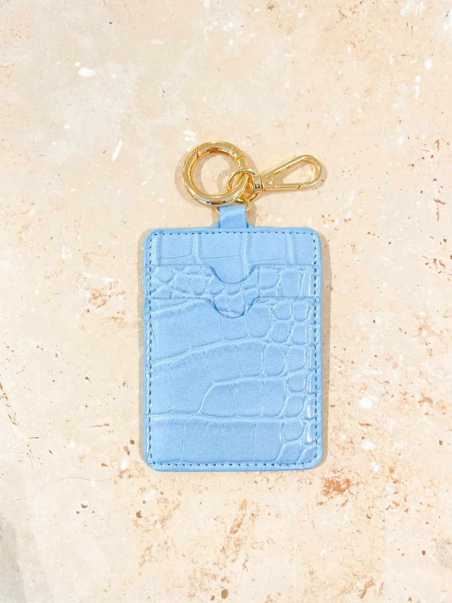 Croc Keyring Card Holder