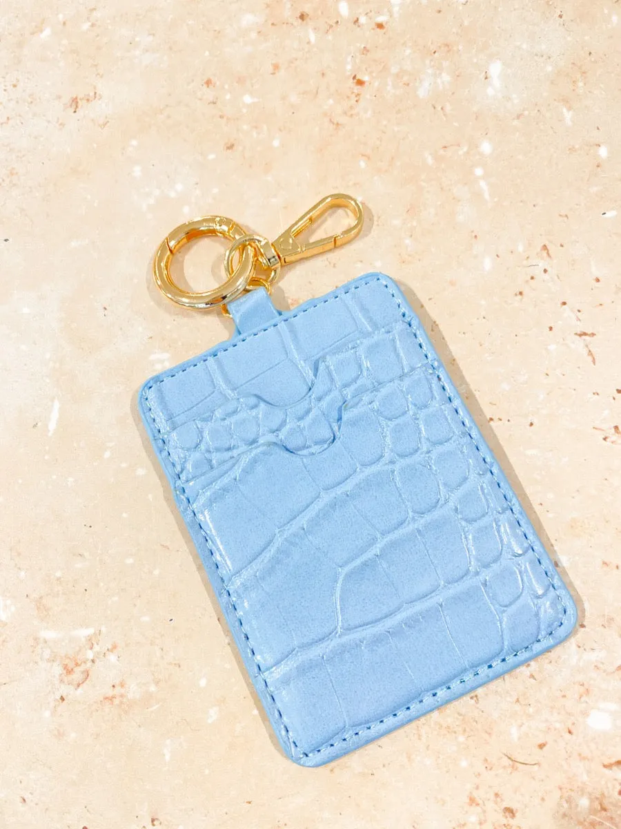 Croc Keyring Card Holder