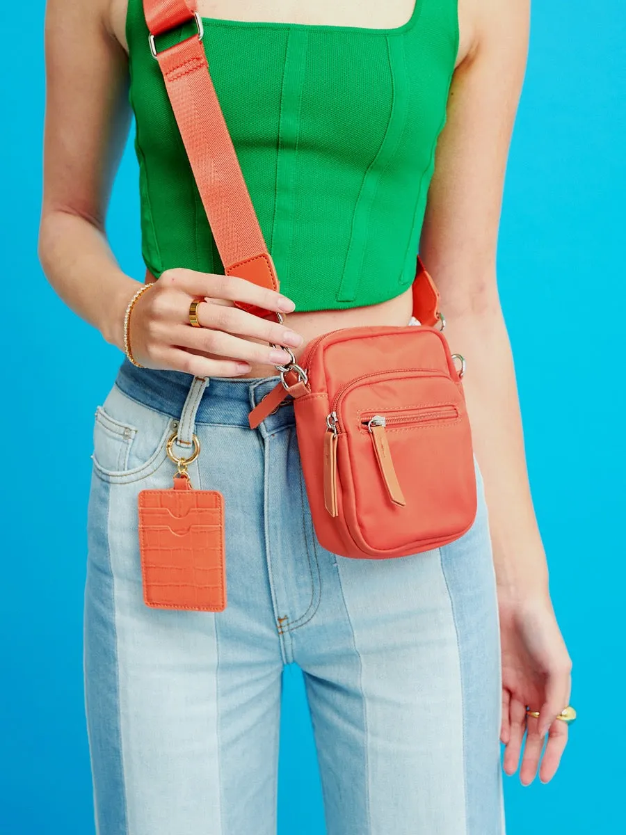 Croc Keyring Card Holder