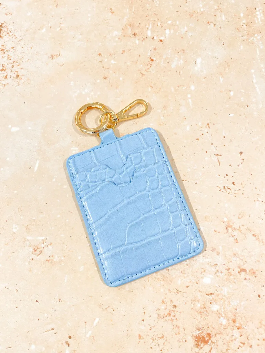 Croc Keyring Card Holder