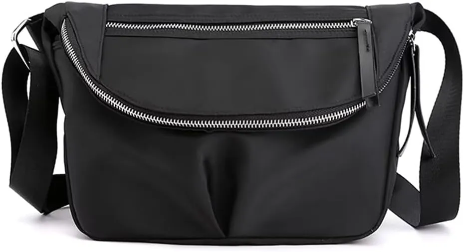 Crossbody Bag for Women Multi Pockets Shoulder Bag Nylon Waterproof Purse Lightweight Handbag Casual Travel Satchel