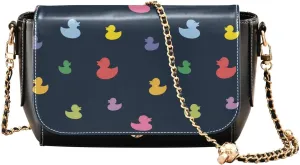 Crossbody Bags for Women Trendy Women's Black Shoulder Bag Small PU Leather Flap Cross Body Bag Handbags