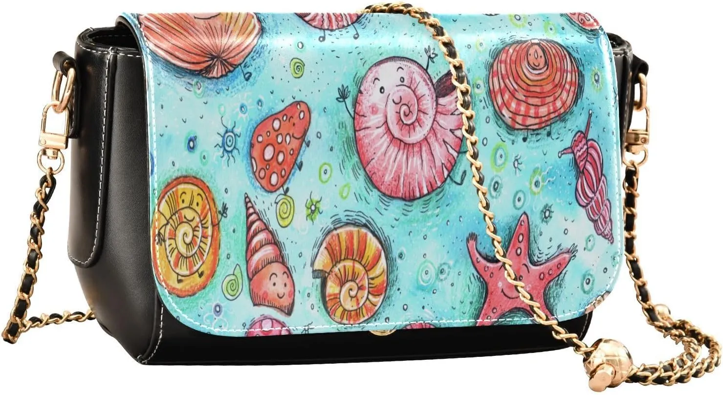Crossbody Bags for Women Trendy Women's Black Shoulder Bag Small PU Leather Flap Cross Body Bag Handbags