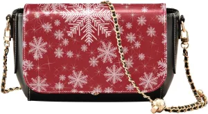 Crossbody Bags for Women Trendy Women's Black Shoulder Bag Small PU Leather Flap Cross Body Bag Handbags