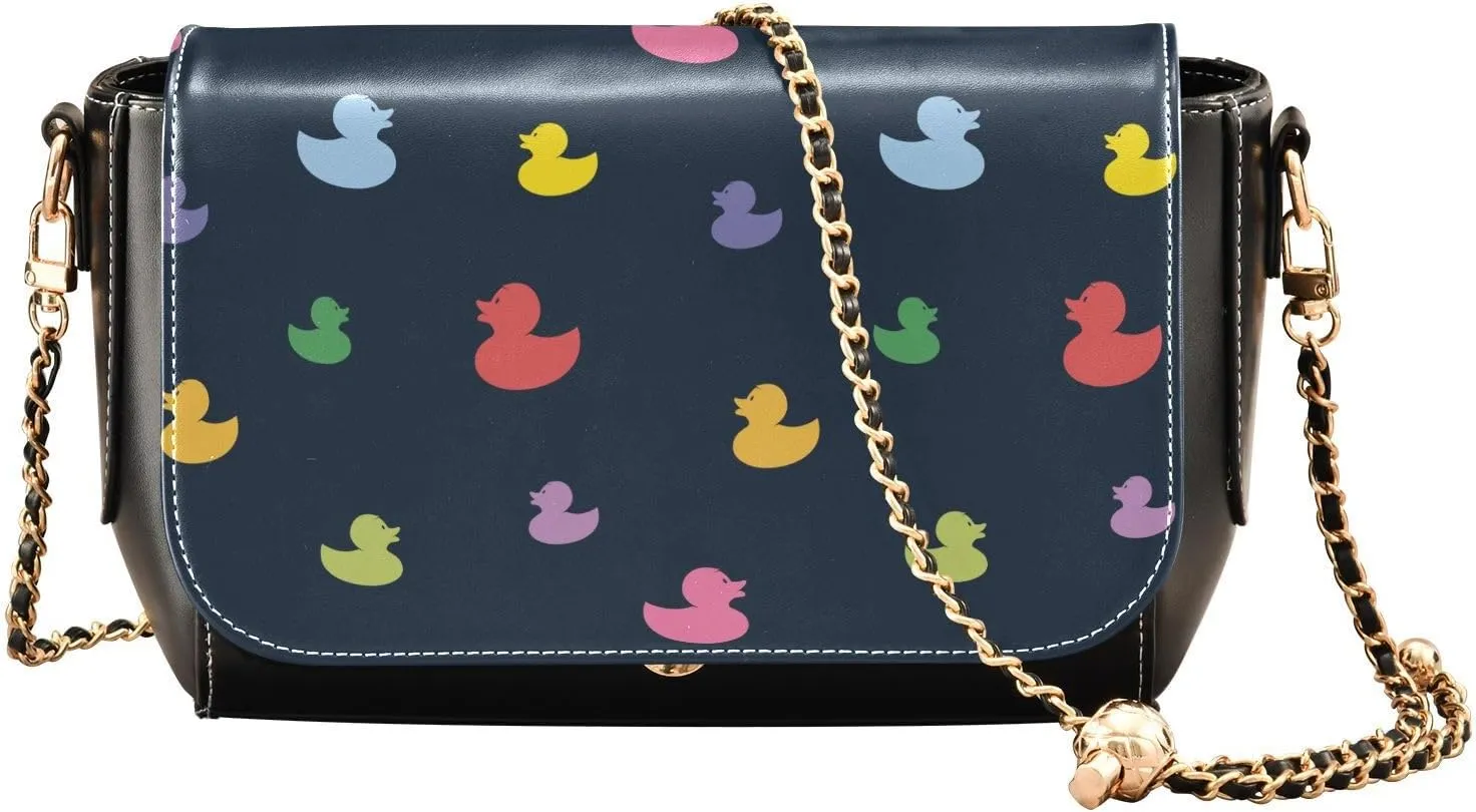 Crossbody Bags for Women Trendy Women's Black Shoulder Bag Small PU Leather Flap Cross Body Bag Handbags