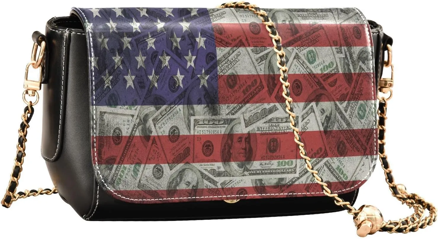 Crossbody Bags for Women Trendy Women's Black Shoulder Bag Small PU Leather Flap Cross Body Bag Handbags