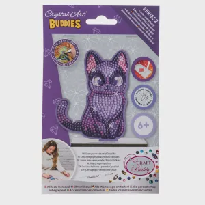 Crystal Art Buddies: Midnight Cat