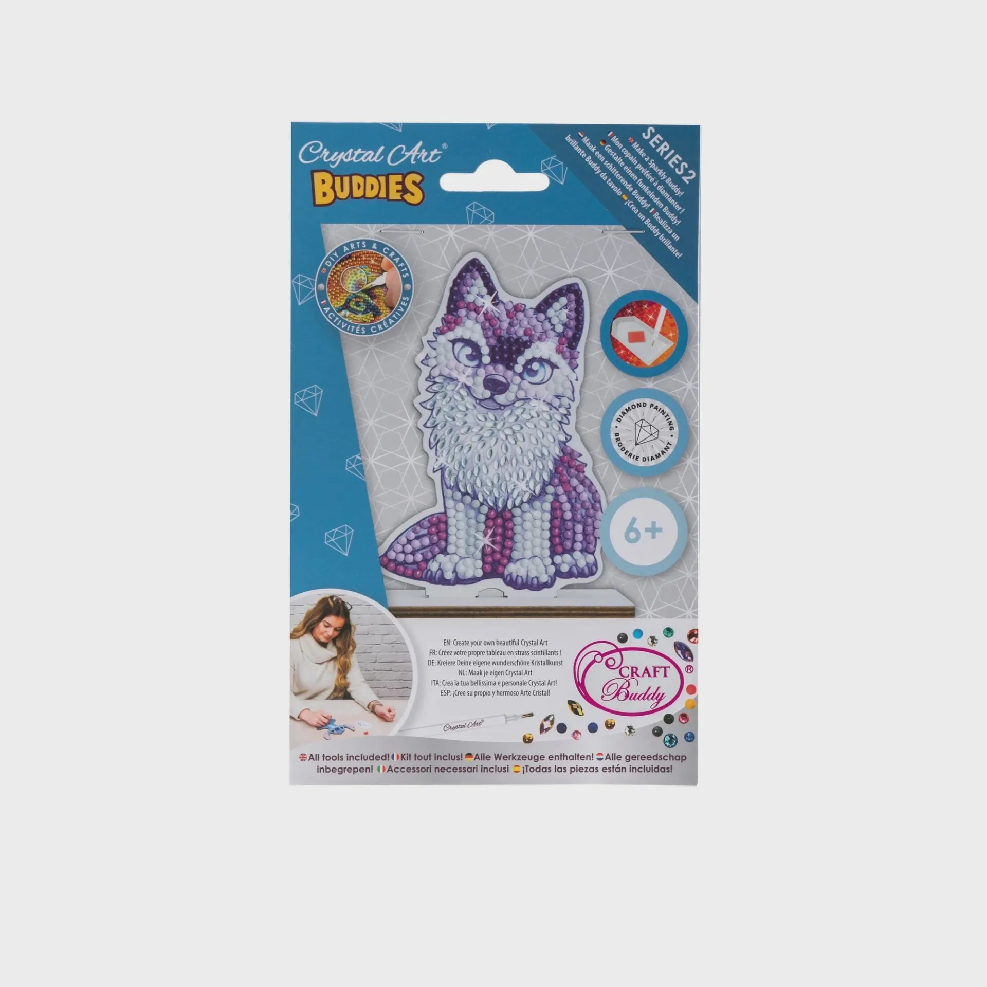 Crystal Art Buddies: Titan Wolf