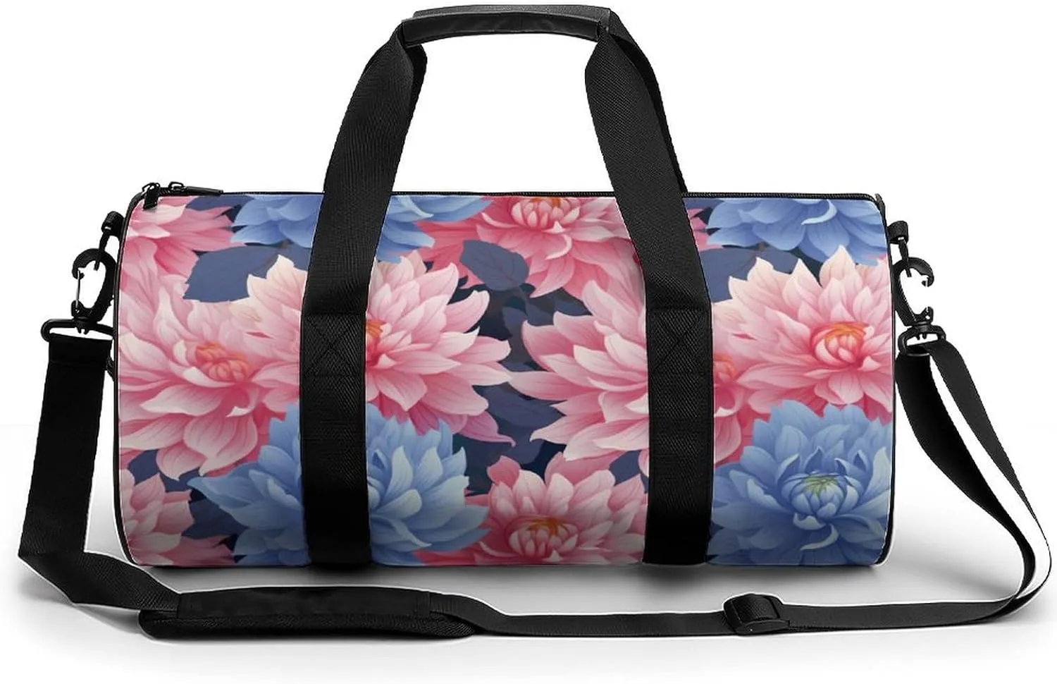 Dahlia Novelty Large Duffel Bag Lightweight Gym Bag Travel Tote Bags