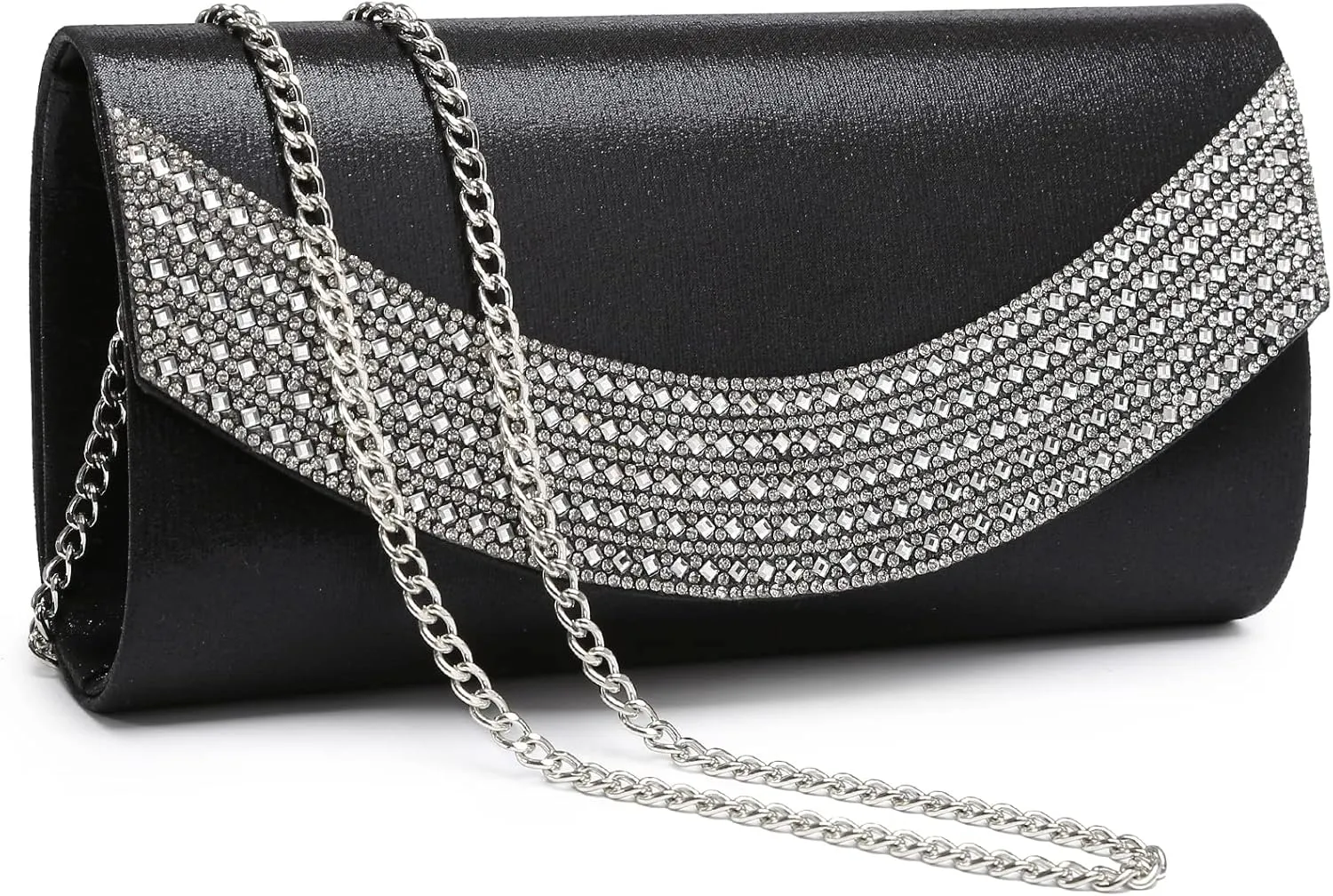 Dasein Womens Clutch Purses Rhinestone Evening Bags Formal Wedding Party Purse Prom Handbags