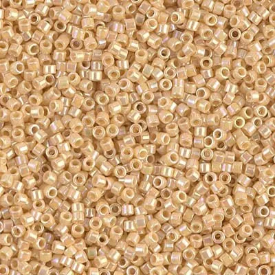 DB 1571,  Light Butter Rum-Opaque- Luster - Miyuki Delica Beads - Size 11 - 5 grams - Japanese Cylinder Seed Beads - Wholesale & Retail