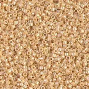 DB 1571,  Light Butter Rum-Opaque- Luster - Miyuki Delica Beads - Size 11 - 5 grams - Japanese Cylinder Seed Beads - Wholesale & Retail