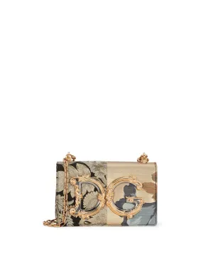 DG Girls bag in patchwork fabric and ayers