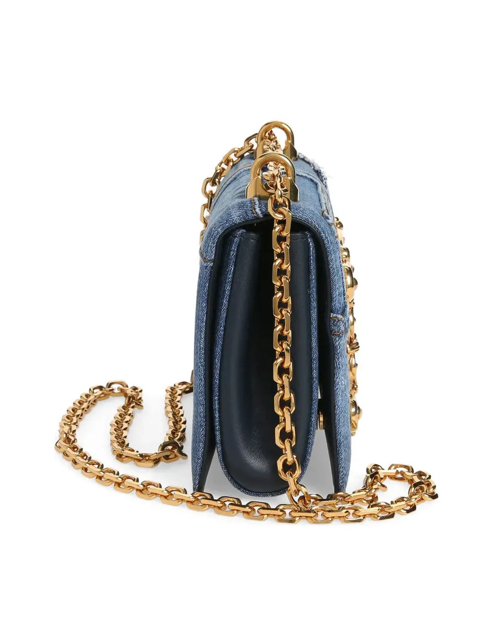 DG Girls Patchwork Denim Crossbody Bag
