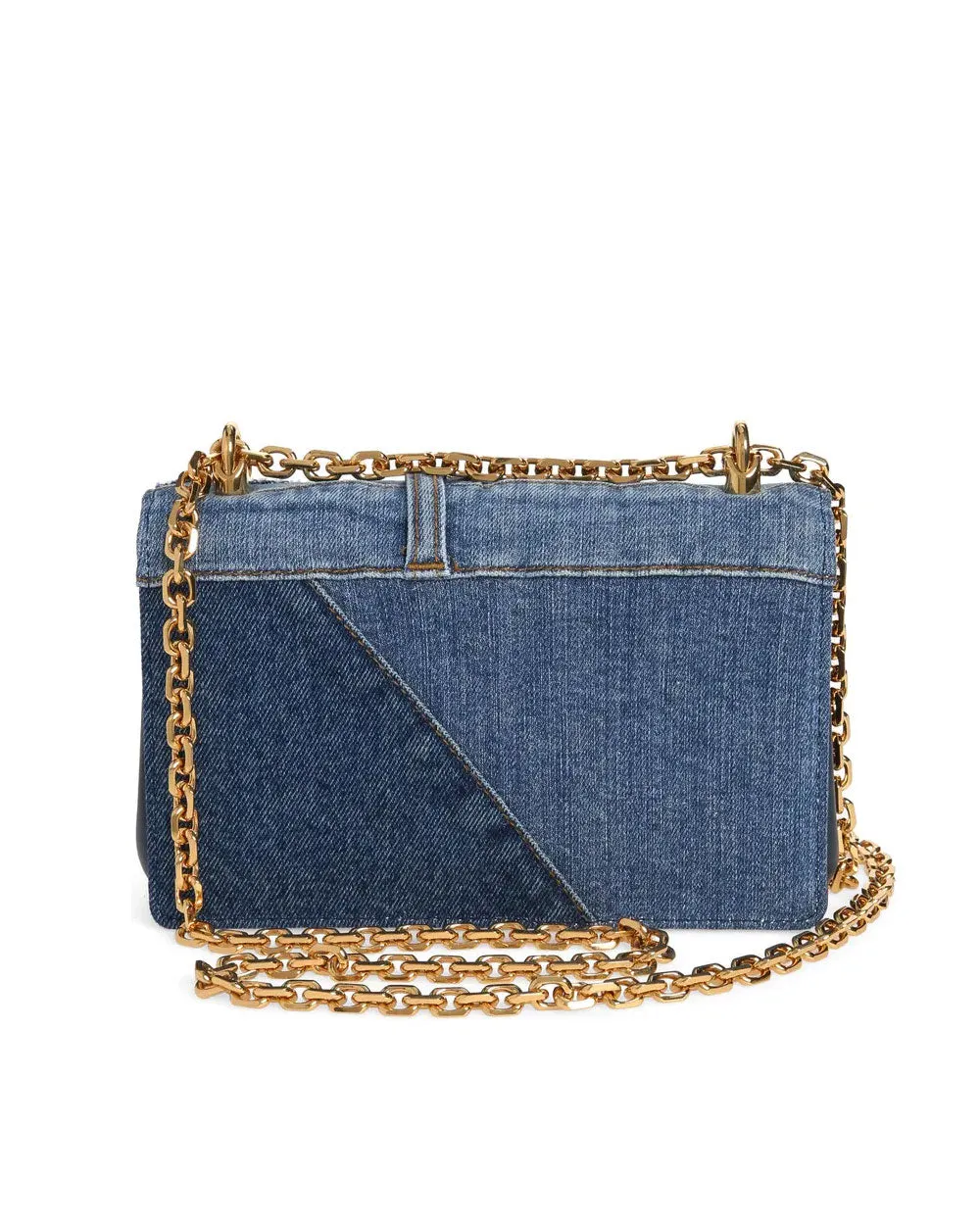 DG Girls Patchwork Denim Crossbody Bag