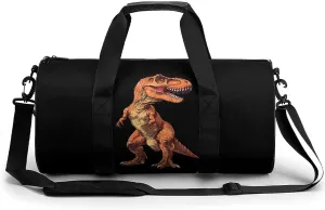Dinosaur Novelty Large Duffel Bag Lightweight Gym Bag Travel Tote Bags