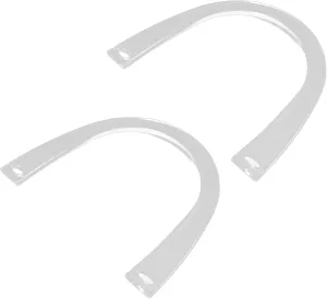 DIYEAH Purse Handles for Bag Making 2pcs Plastic Handles Handbag Handle Supply Easy to Replace Decorative Grip