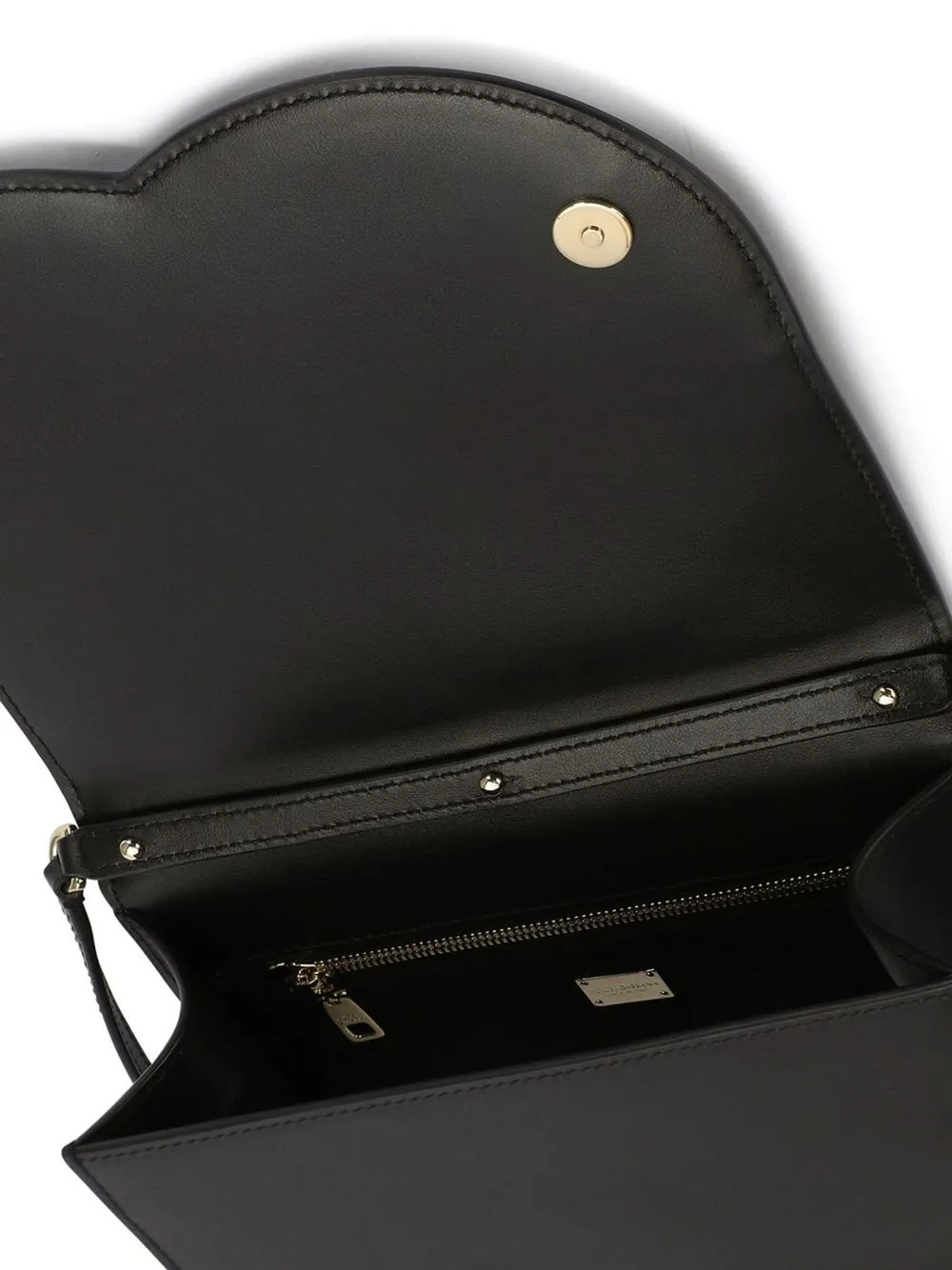Dolce & Gabbana Shoulder Bag With Embossed Logo