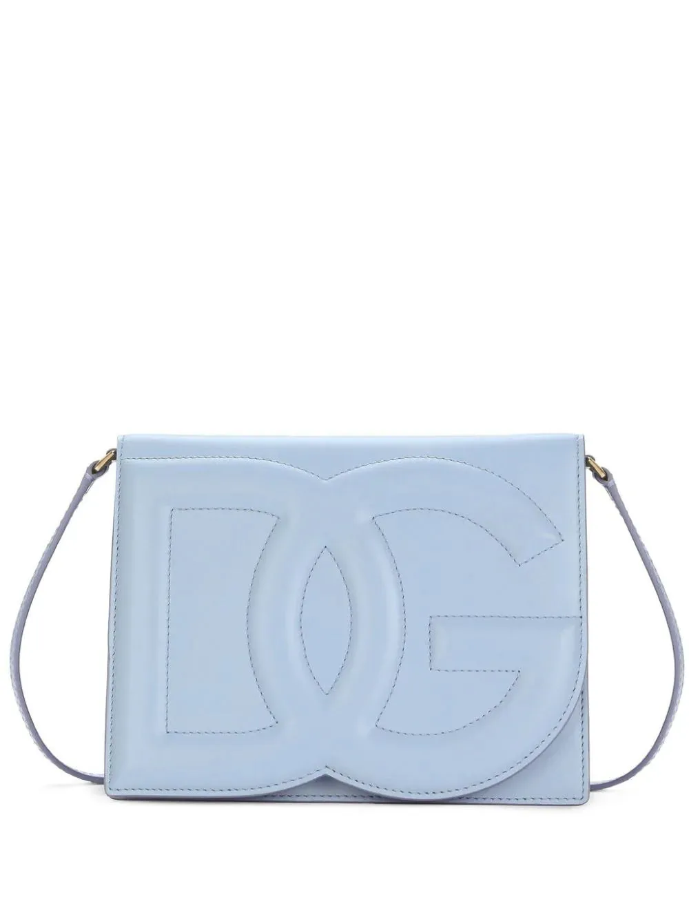 Dolce & Gabbana Shoulder Bag With Embossed Logo