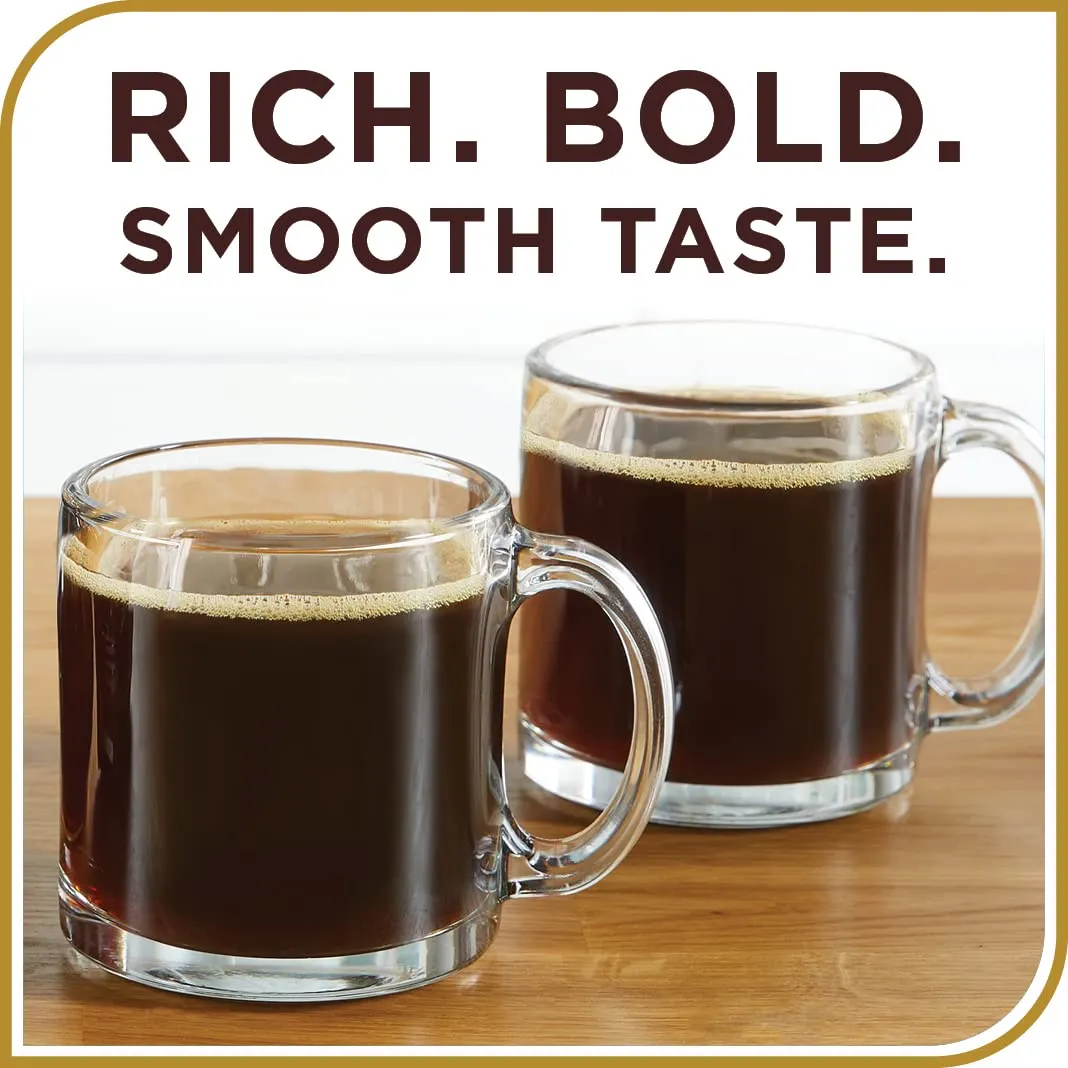 Don Francisco's Kona Blend Medium Roast Whole Bean Coffee - Delicate Flavor for Drip, Pour Over, and French Press (18 oz Bag)