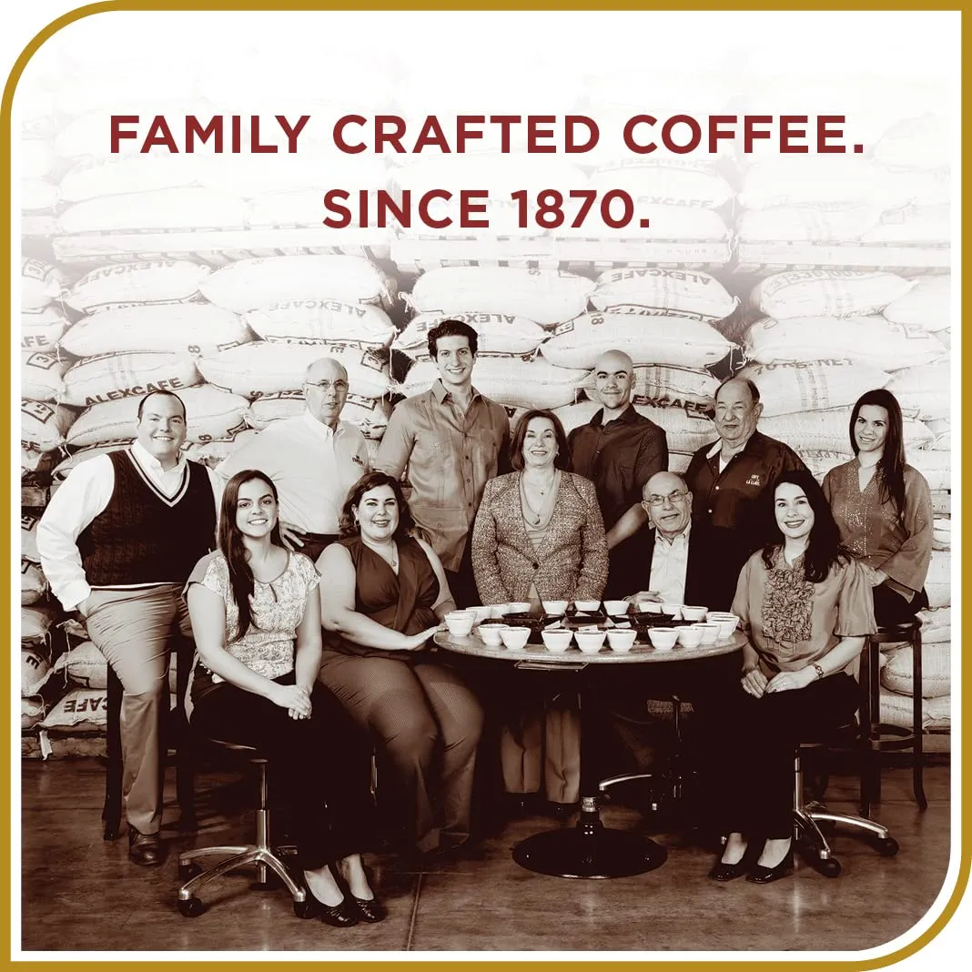 Don Francisco's Kona Blend Medium Roast Whole Bean Coffee - Delicate Flavor for Drip, Pour Over, and French Press (18 oz Bag)