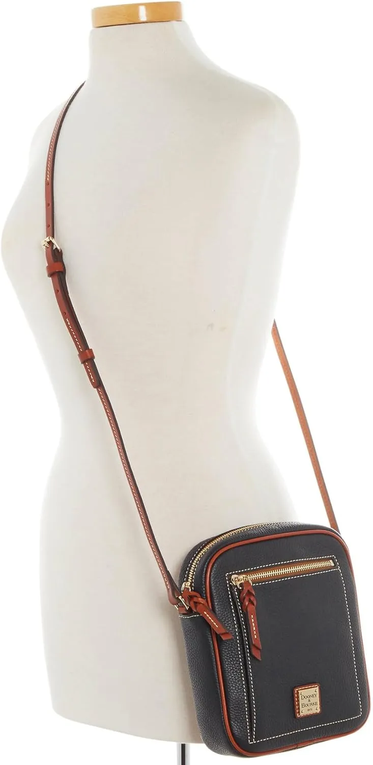 Dooney & Bourke Crossbody Bags for Women, Pebble Grain Leather Small Camera Crossbody