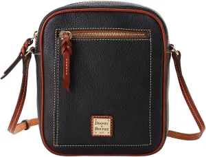 Dooney & Bourke Crossbody Bags for Women, Pebble Grain Leather Small Camera Crossbody