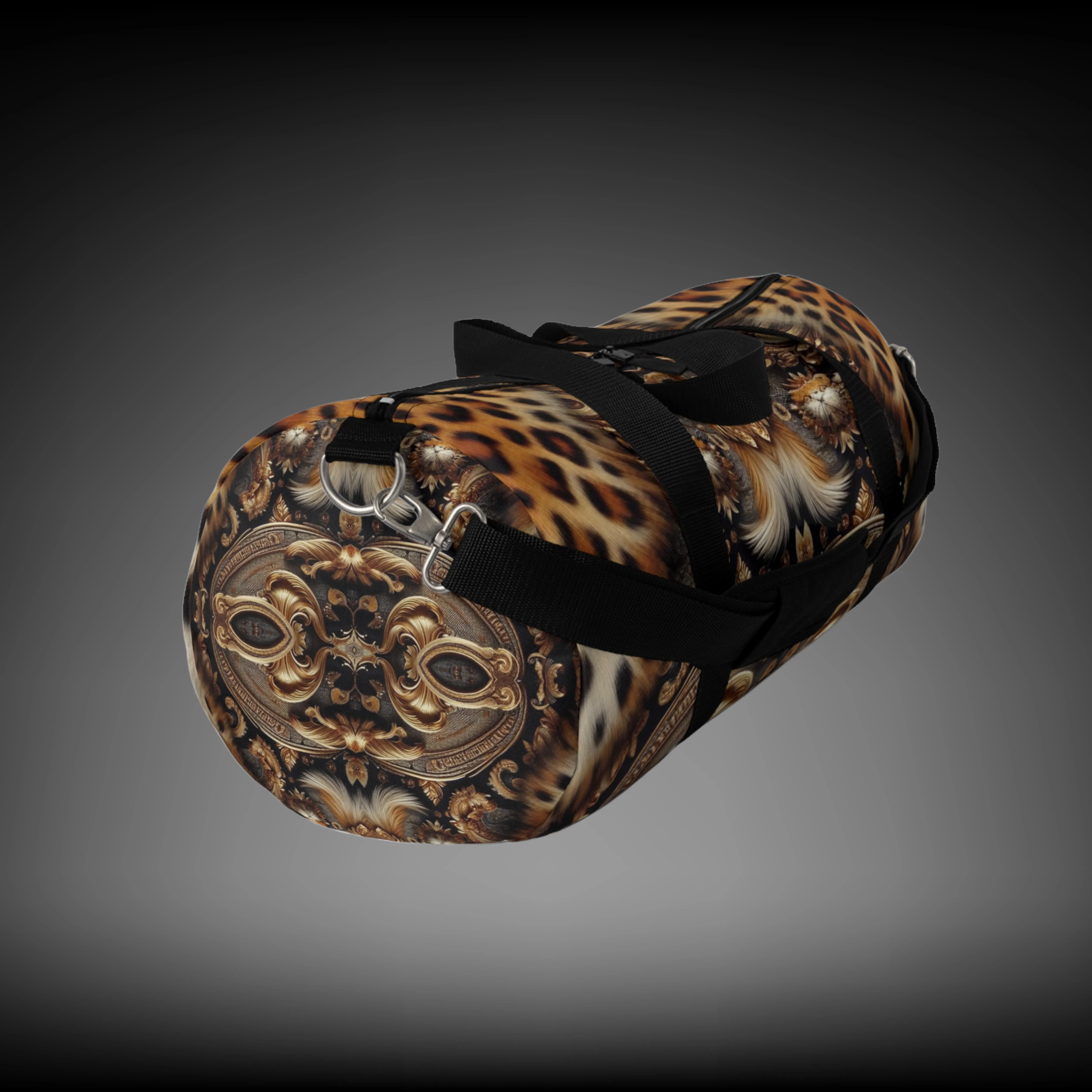 Duffle Print in Roamer Gold Bag Bag Best value Leopard – Black Luxe & Royal Full-featured range Travel
