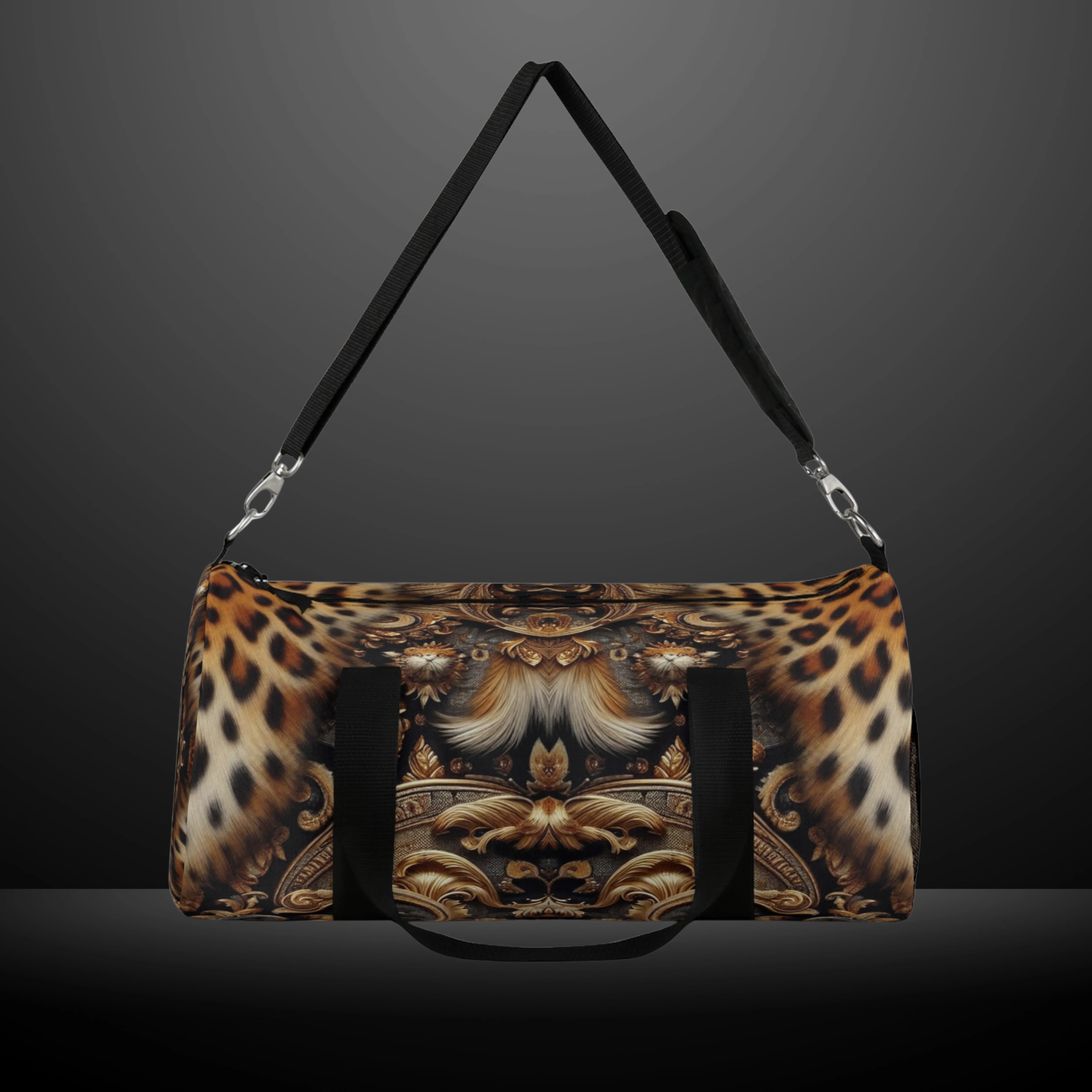 Duffle Print in Roamer Gold Bag Bag Best value Leopard – Black Luxe & Royal Full-featured range Travel