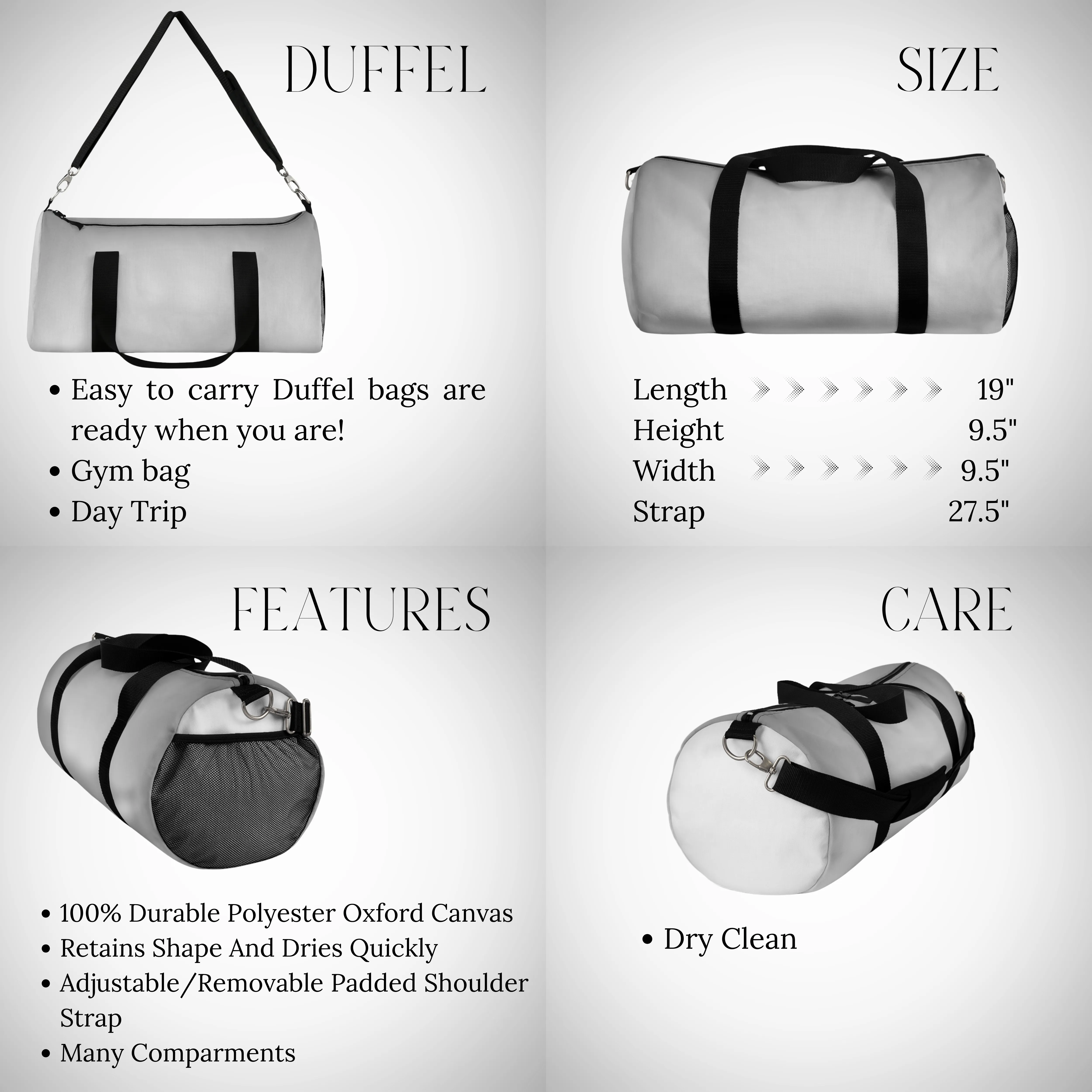 Duffle Print in Roamer Gold Bag Bag Best value Leopard – Black Luxe & Royal Full-featured range Travel