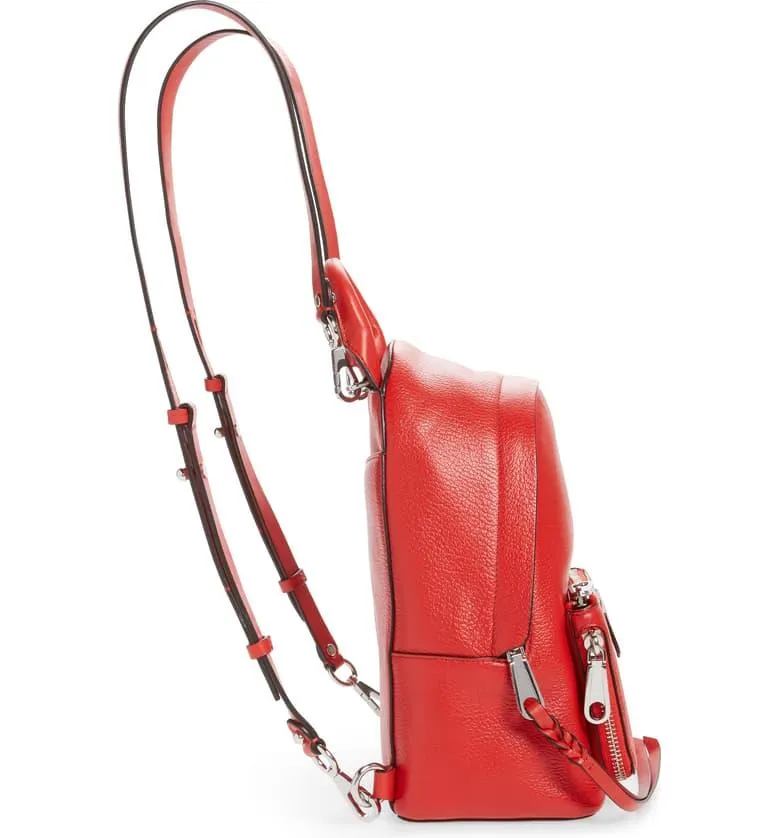 Emma Convertible Mini Backpack (Tomato)